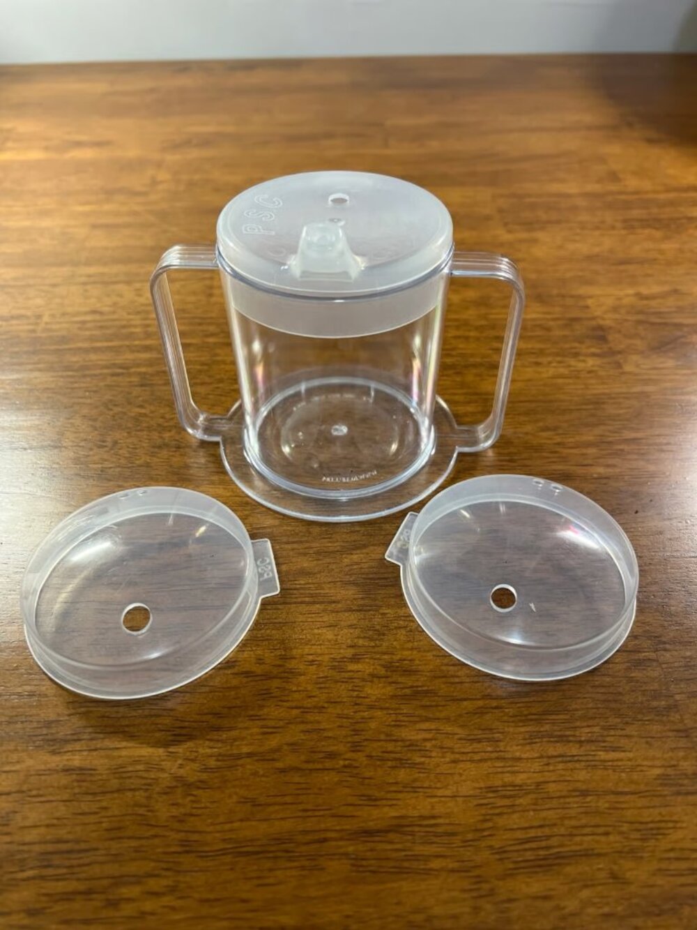 Adult spill proof drinking cup